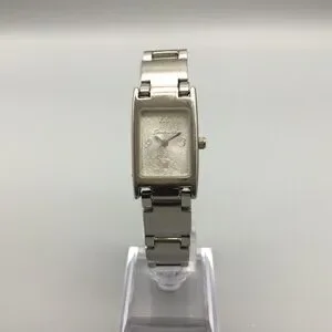 時計 Starbucks Starbucks Coffee Tank Watch Women 19mm Silver Tone New